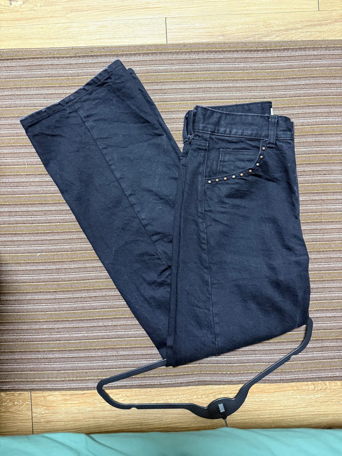 엘무드 167 커브드 데님 44사이즈 상품이미지3