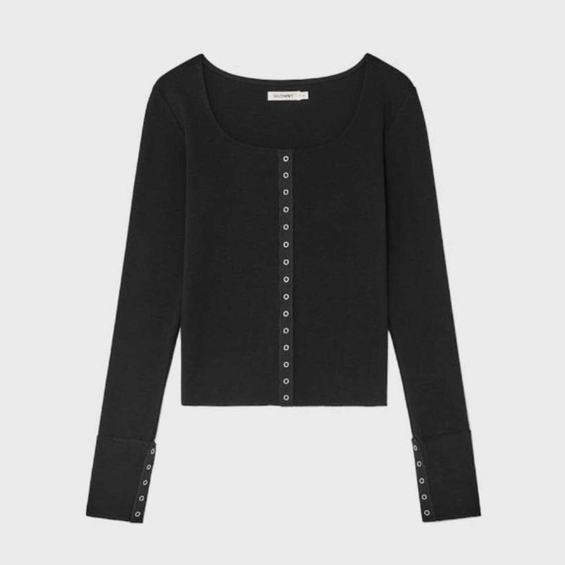 글로니 노스텔지아 NU NOSTALGIA LONG SLEEVE black 상품이미지1