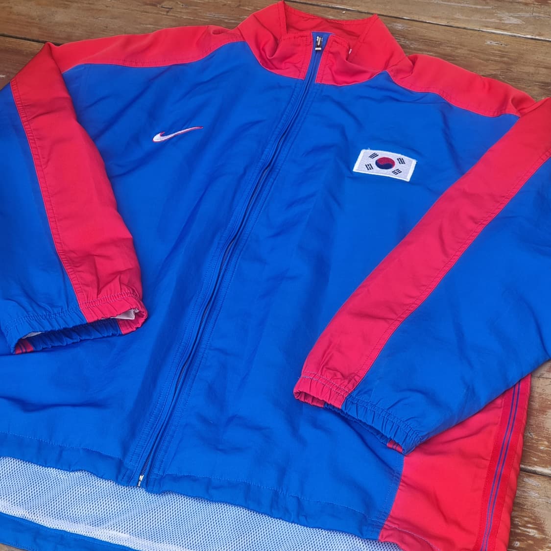 나이키 대한민국 98-00 국가대표 바람막이 자켓 점퍼 유니폼 110 상품이미지1