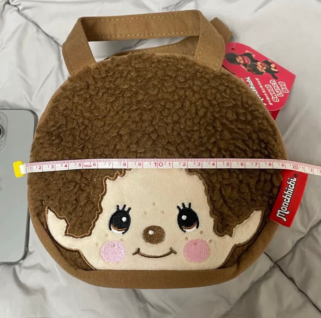 몬치치 스웨이드 얼굴 페이스 가방 상품이미지7