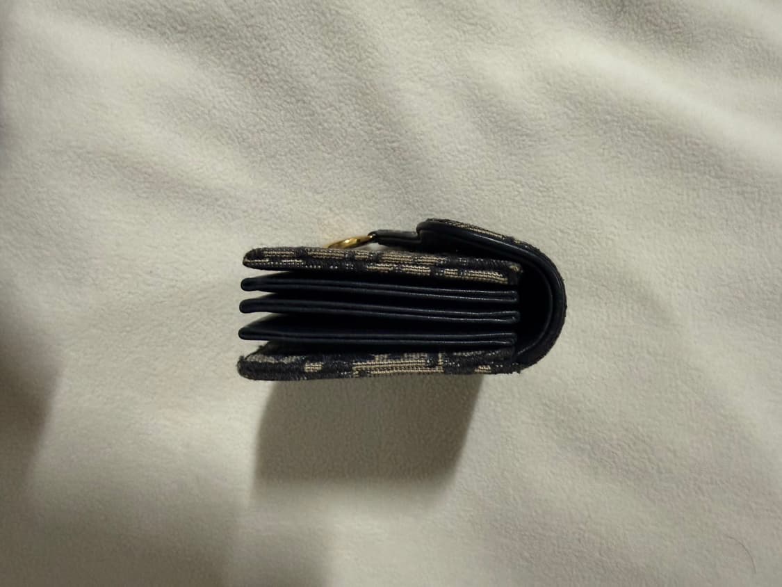 디올 오블리크 새들 아코디언 카드지갑 상태ss팔아용 상품이미지5