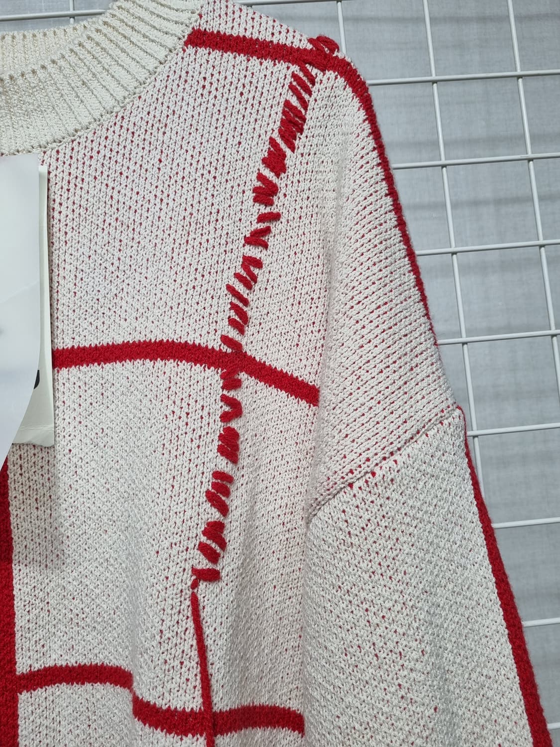 (새상품) IEY 이에이 오버핏 니트 L 상품이미지5