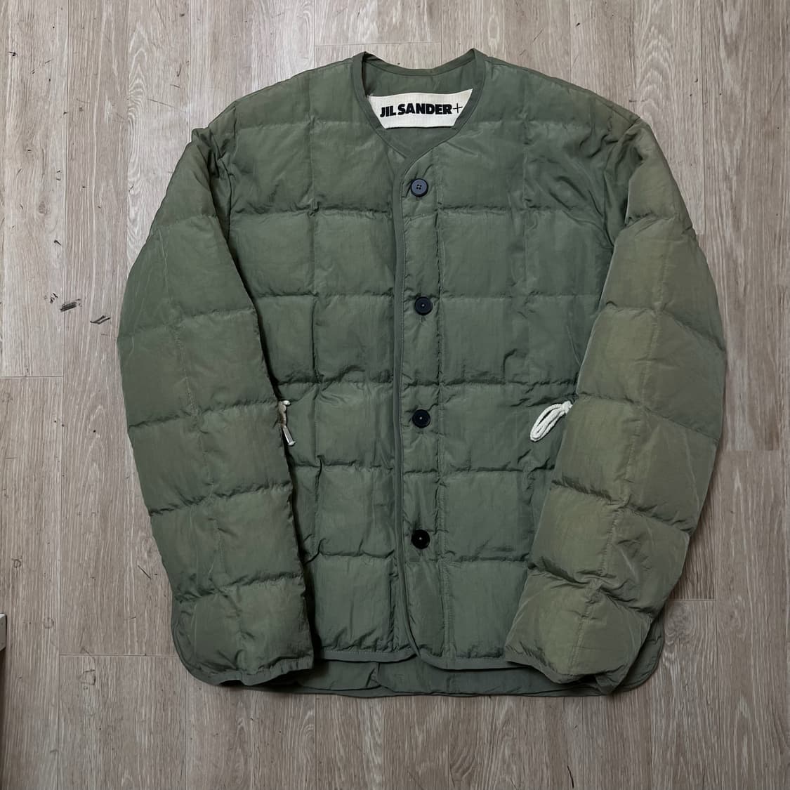 질샌더 나일론 캔버스 덕다운 패딩 S 상품이미지1