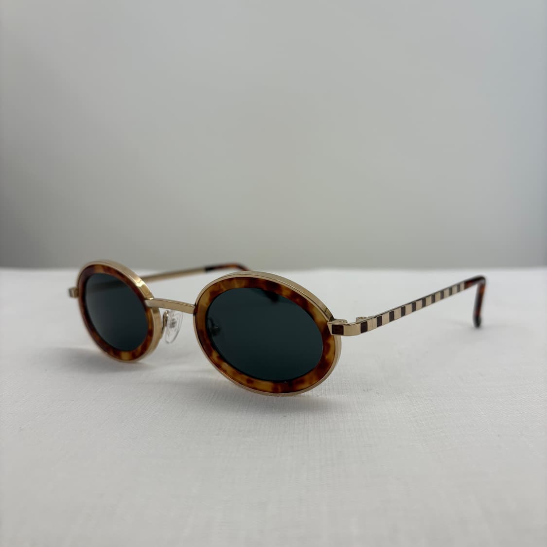 ROBERTA DI CAMERINO 오벌 호피 선글라스 상품이미지2