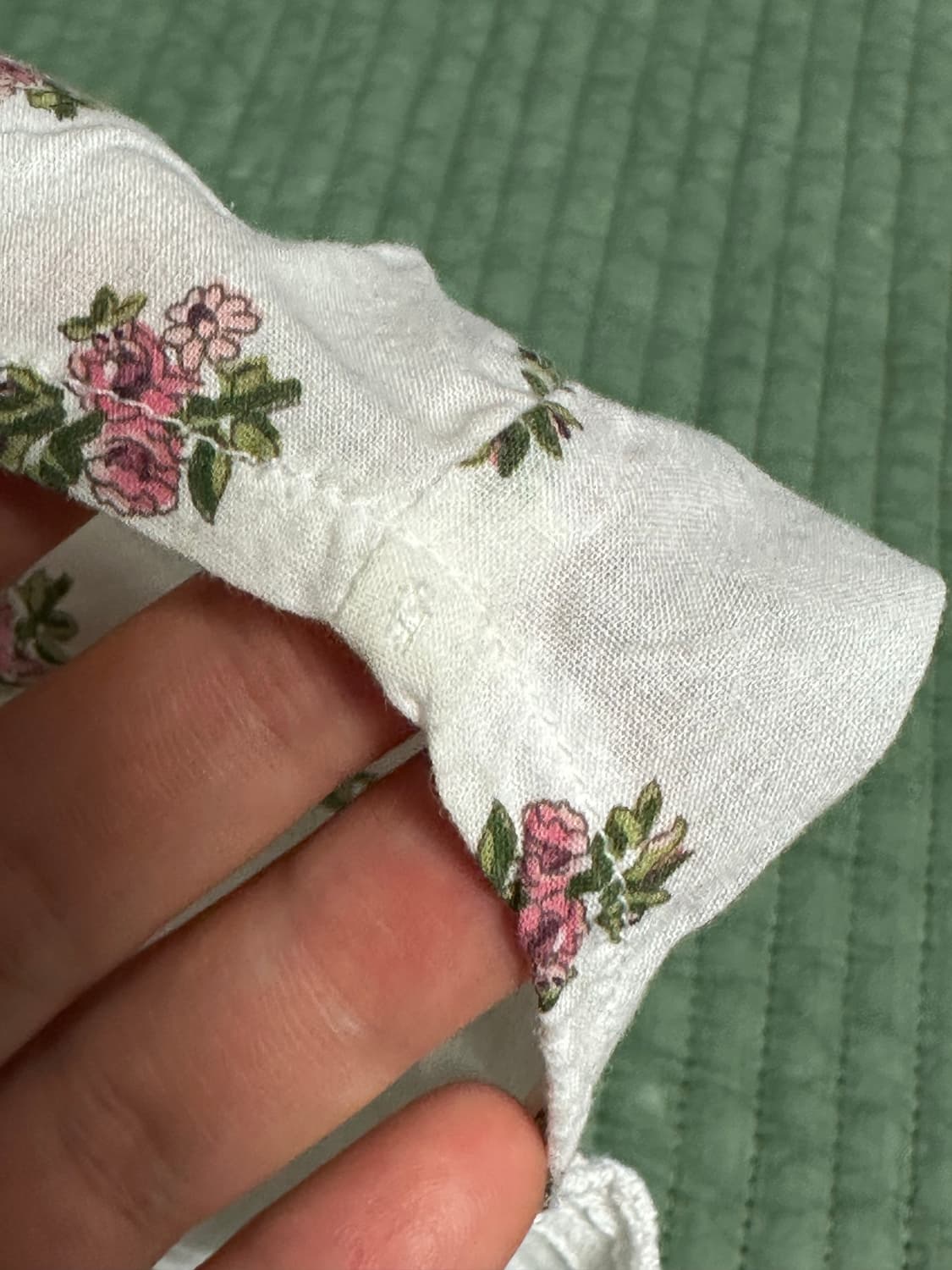 빈티지 플라워 블라우스 상품이미지2