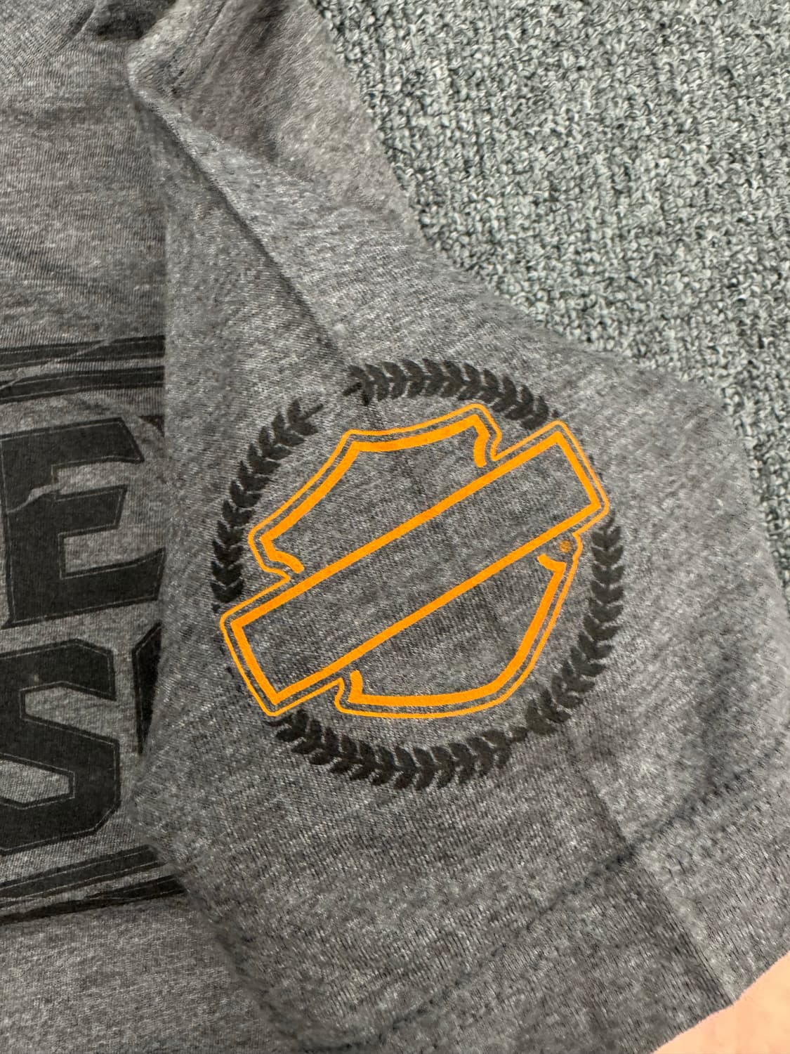 OS)할리데이비슨 빈티지 프린팅 Australia 반팔 상품이미지4