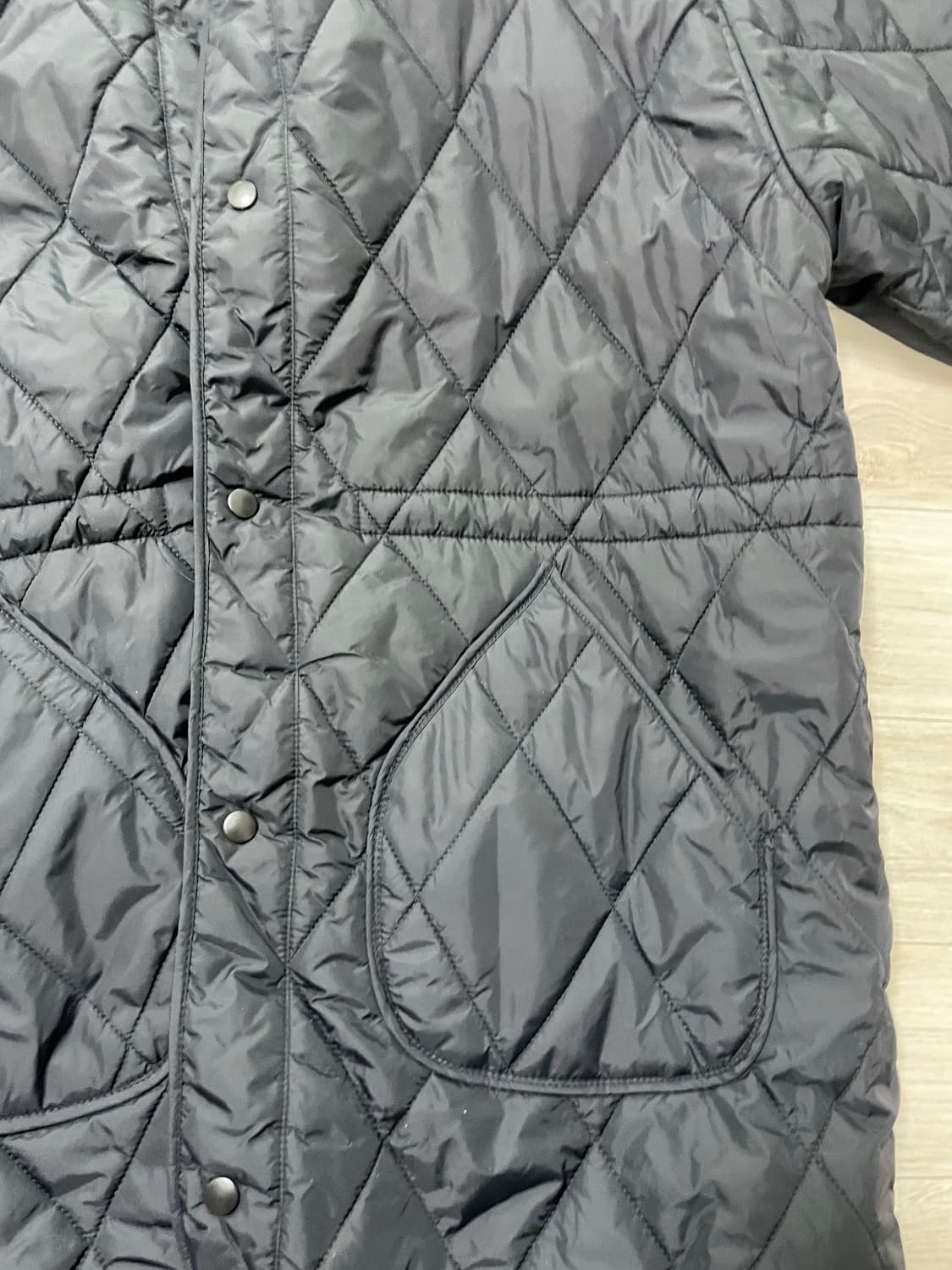 세컨모놀로그 퀼팅 롱 점퍼 m 내피 라이너 깔깔이 패딩 상품이미지3