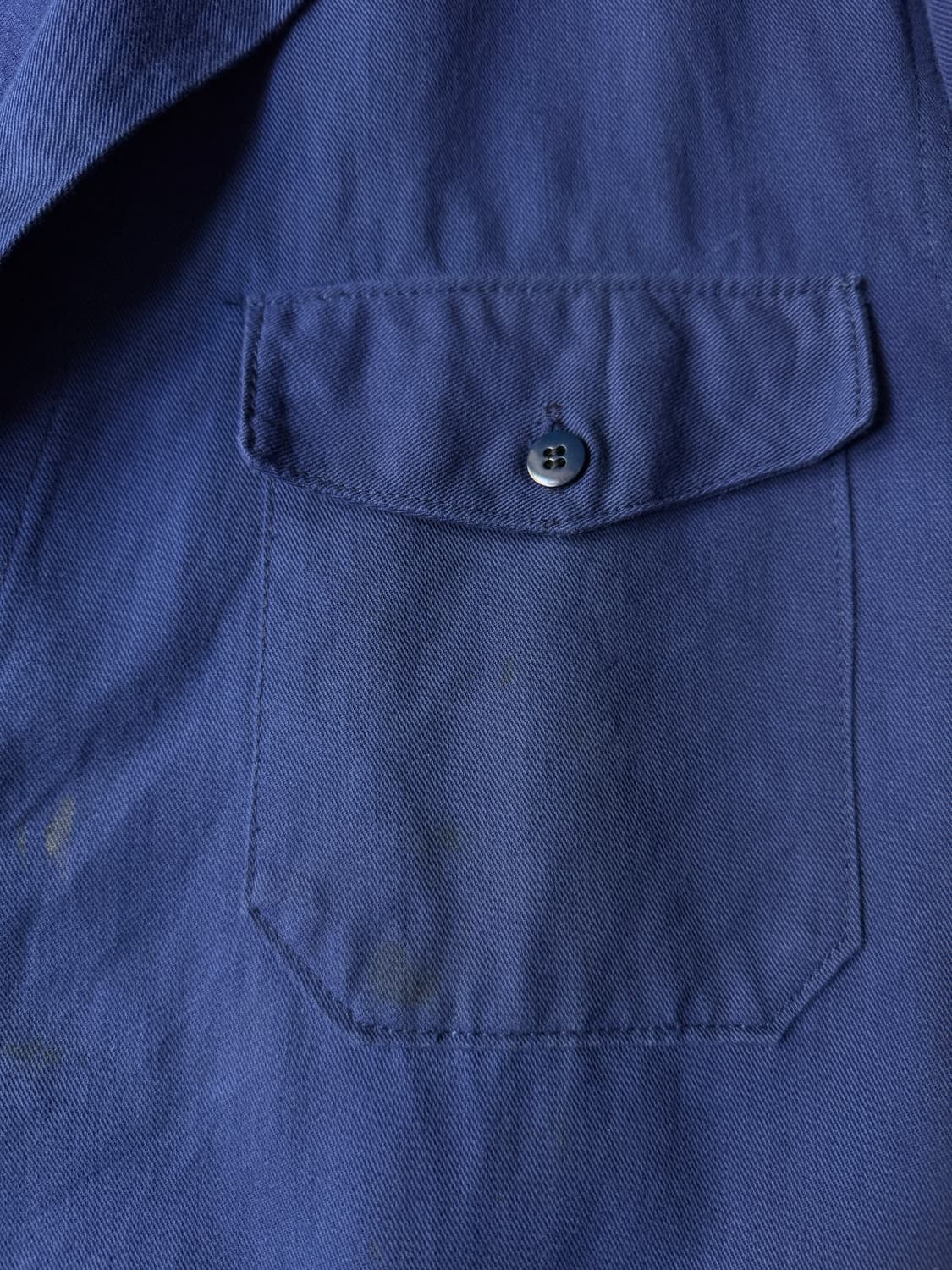 [2XL]빈티지 더티워싱 배드포드 타입 프렌치 워크 자켓 상품이미지3