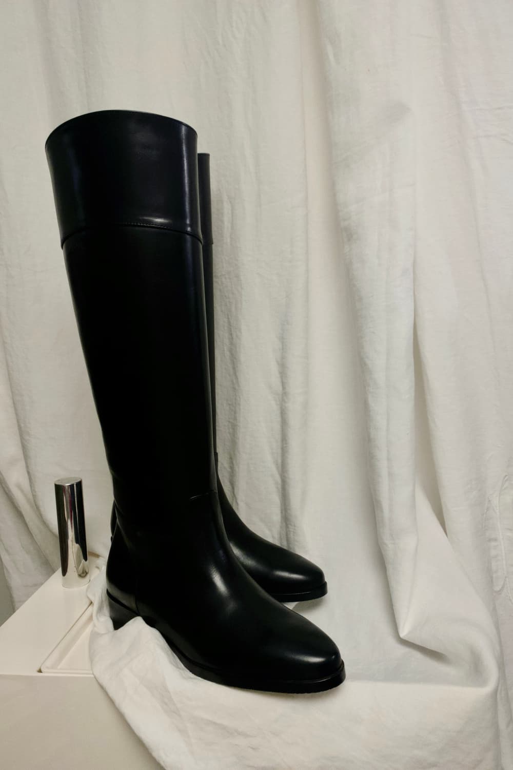 YSL 빈티지 블랙 롱부츠 상품이미지1