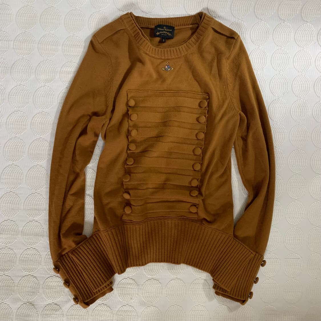 viviennewestwood 디테일 울 니트 긴팔 상품이미지5
