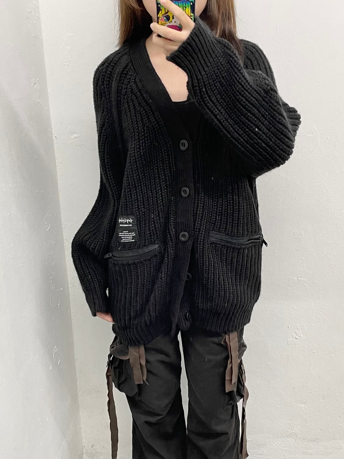 GUxUNDERCOVER 버튼 포켓 가디건 상품이미지4