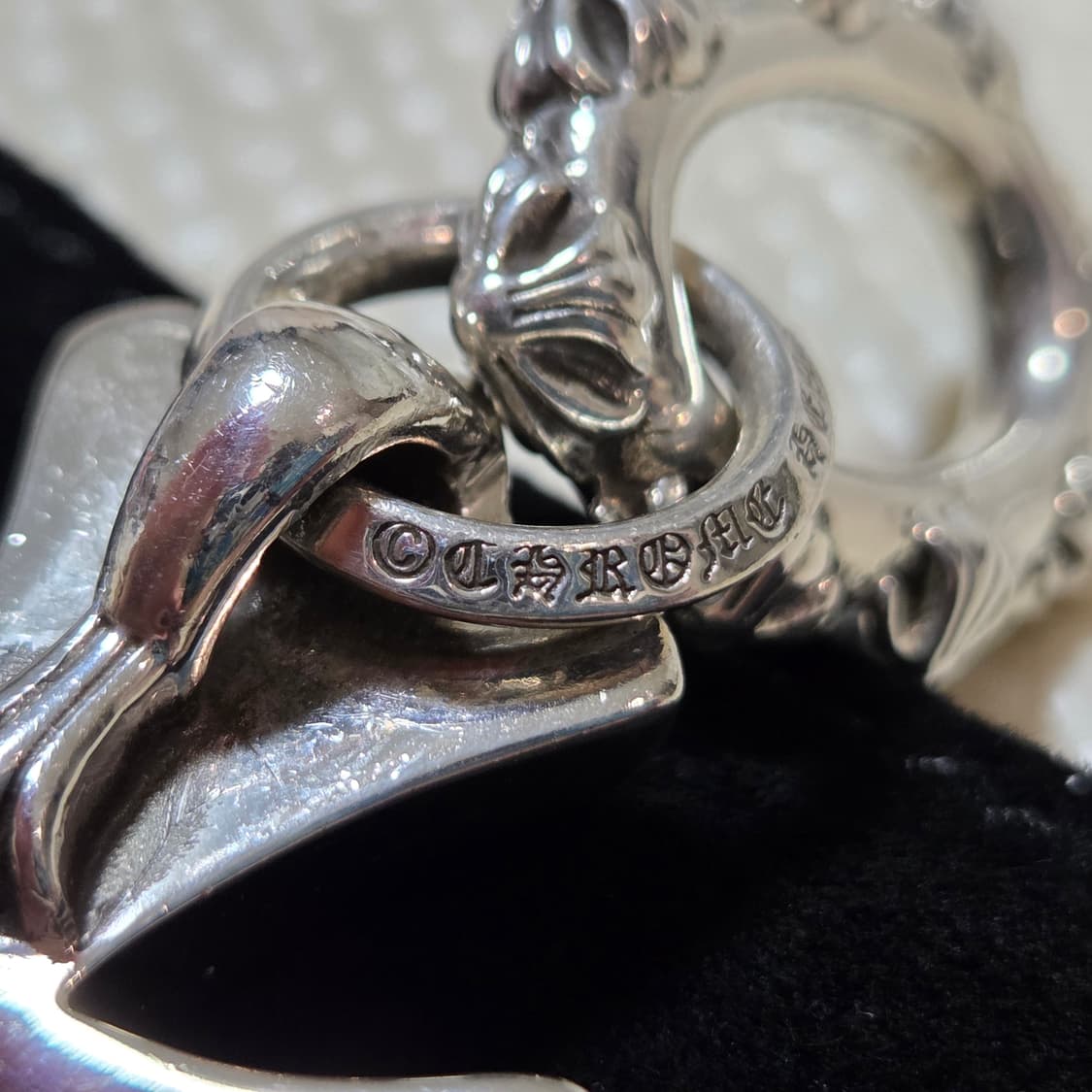 크롬하츠 3CH 트리플 크로스 라지 펜던트 상품이미지5