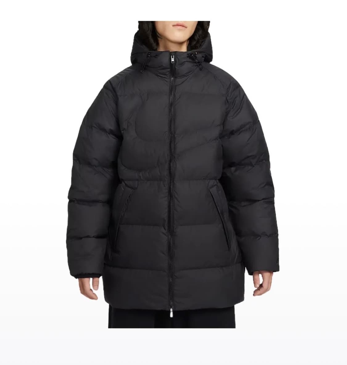 나이키 NSW 클럽 써마핏 루즈핏 파카 블랙- 아시아 상품이미지3