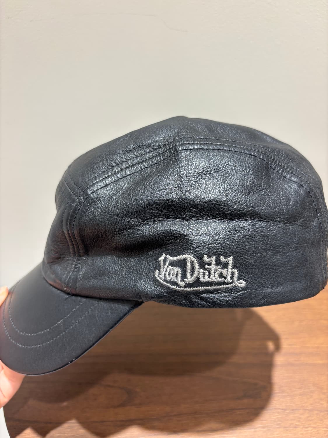 Von Dutch leather cap 상품이미지2