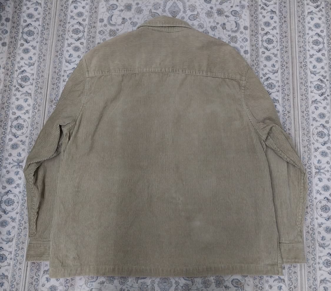 H&M 코듀로이 집업 셔츠 자켓 XL 상품이미지2