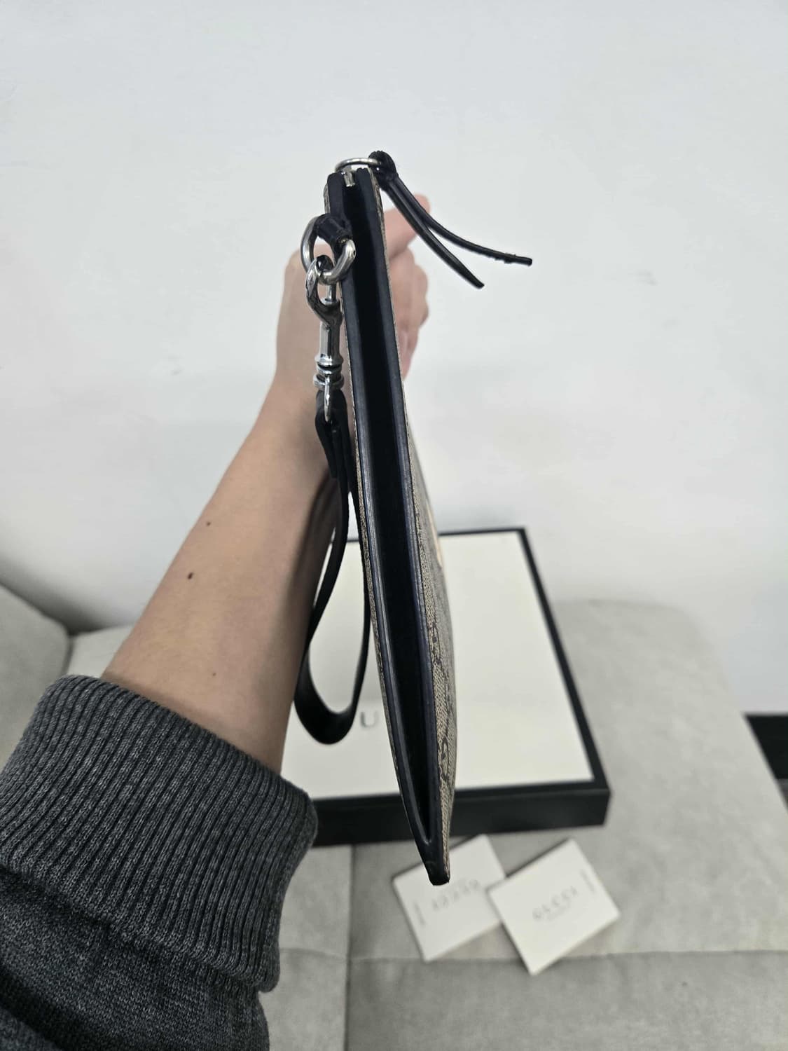 [보증서 정품]구찌 꿀벌 클러치백 상품이미지3