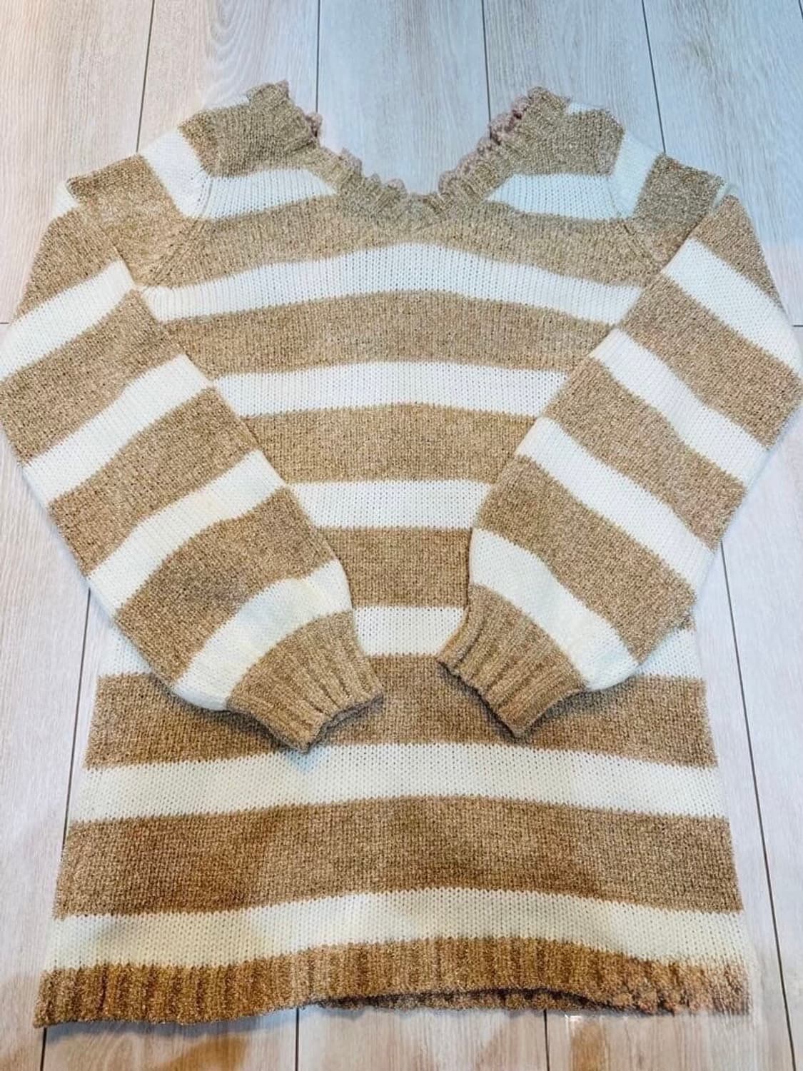 리즈리사 라떼갸루 핀터깔 니트 상품이미지3