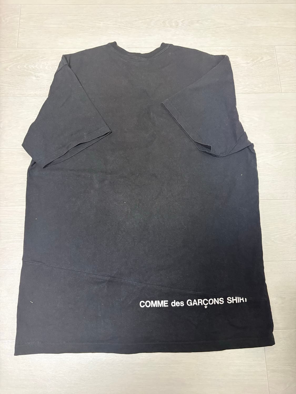 꼼데가르송x슈프림 블랙 XL 판매 상품이미지3