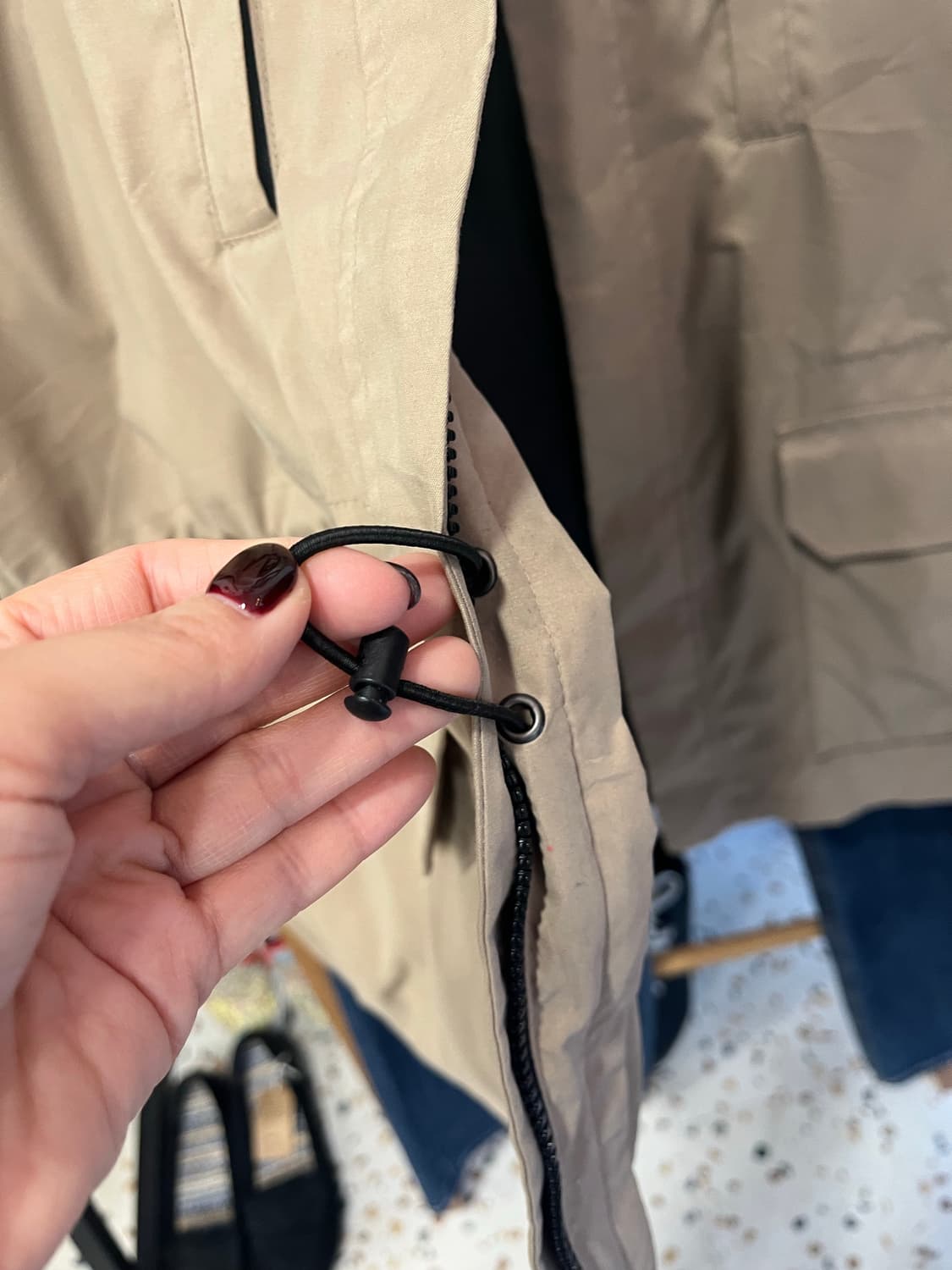 맥그리거 베이지색 야상 점퍼 상품이미지7