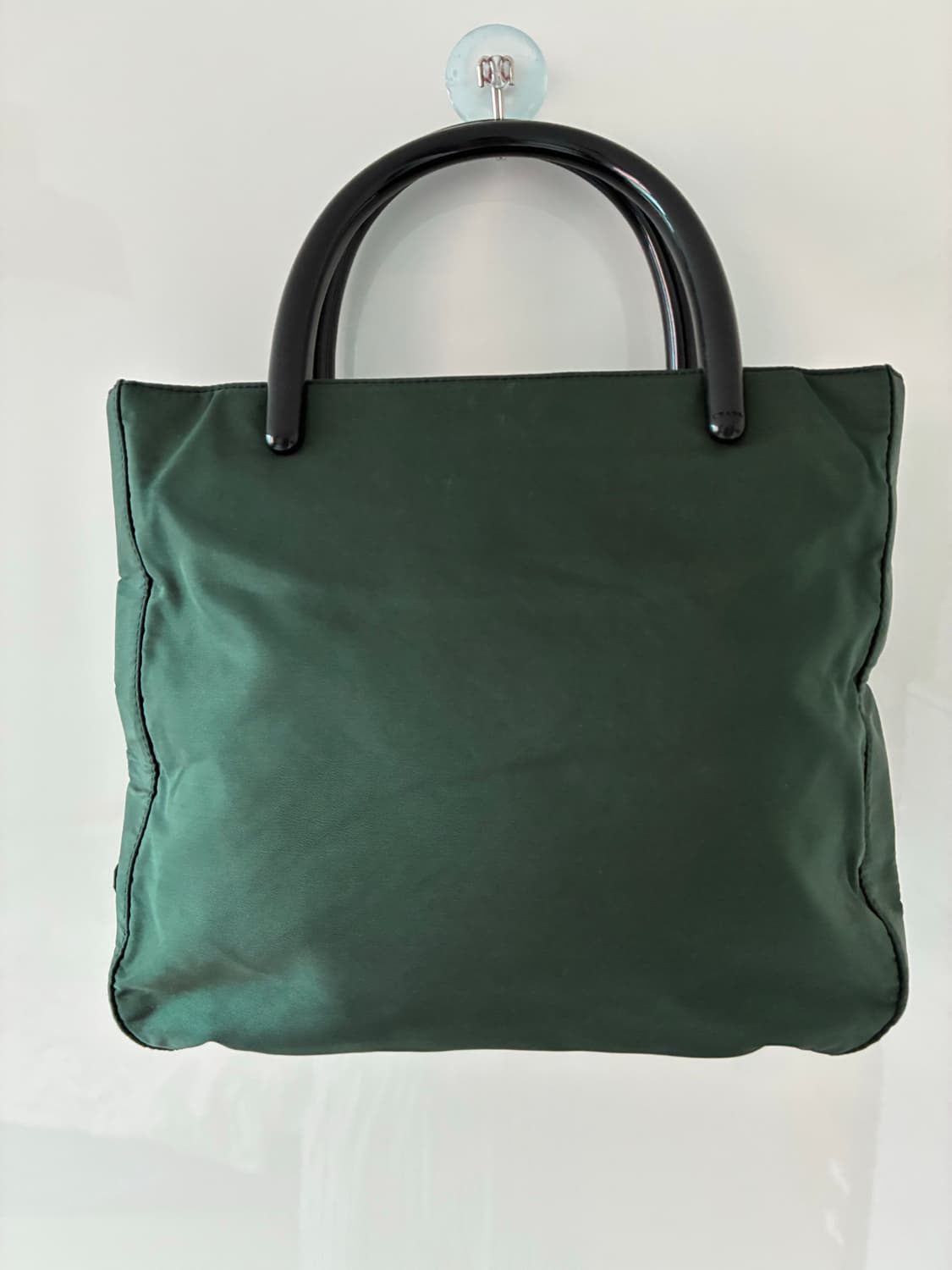 Prada 프라다 다크그린 나일론 테수토 미니 토트백 게런티 카드 포함 상품이미지3