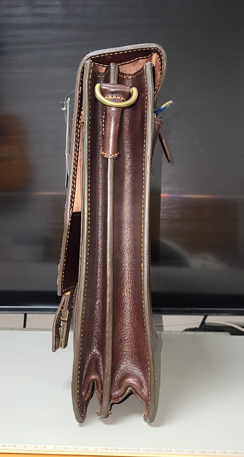 [새상품/택포함] 윌슨 레더 천연가죽 서류가방​/( 덤으로 가방 +1) 상품이미지2