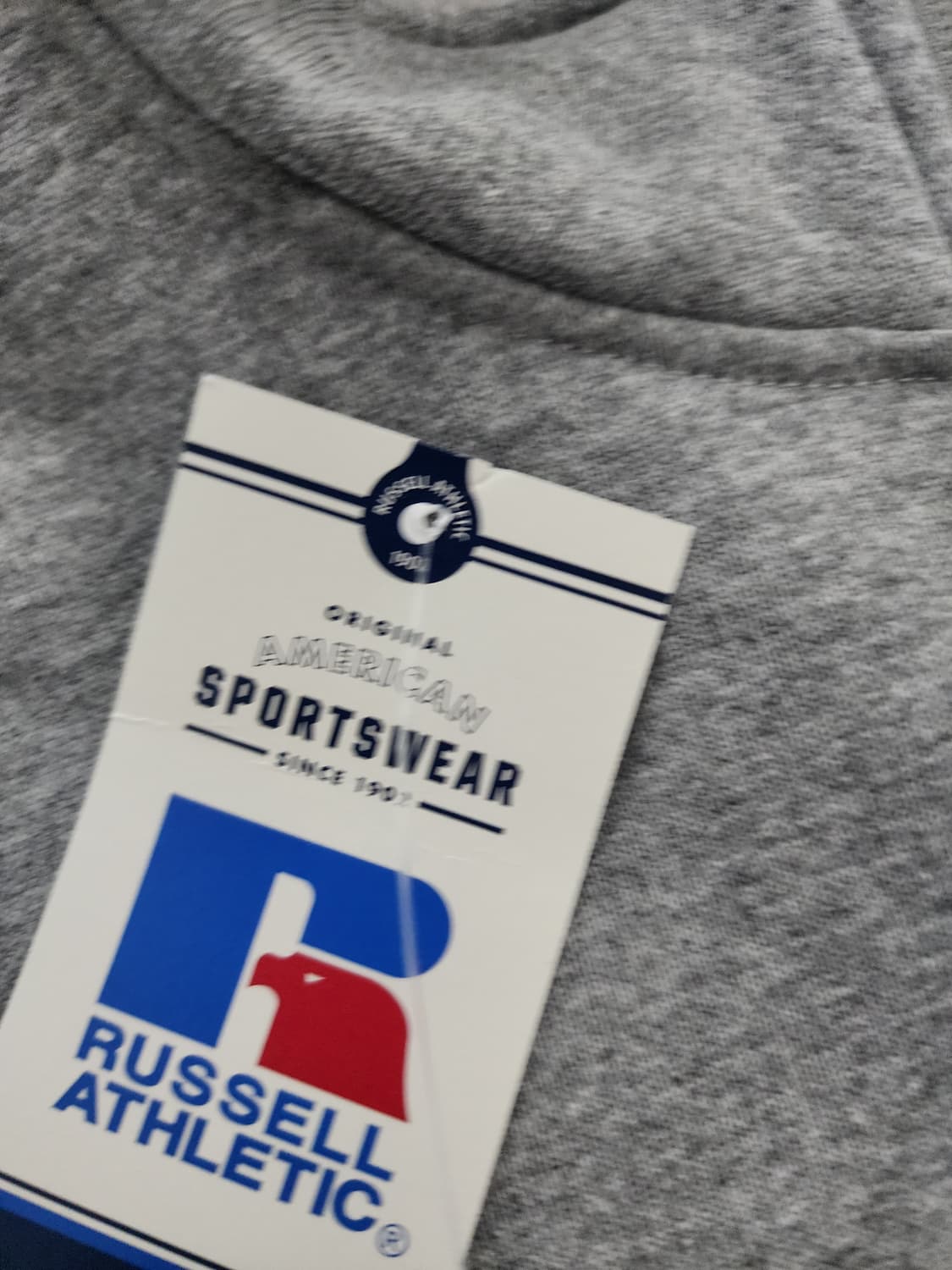 러셀 애슬레틱 그레이 반집업 맨투맨 XL 새상품 상품이미지2