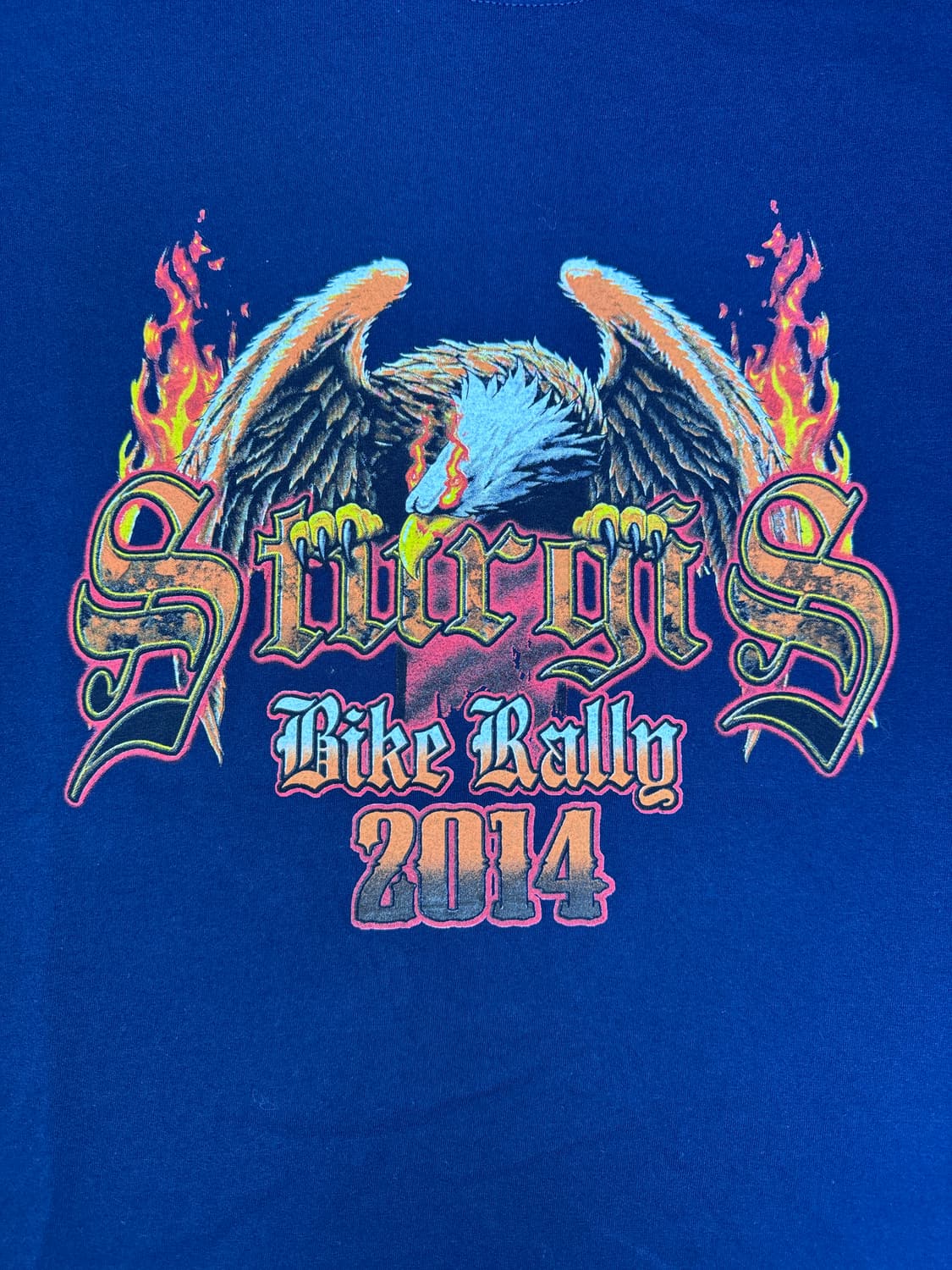 빈티지 바이크랠리 BIKE RALLY STURGIS 그래픽 티셔츠 XL 상품이미지2