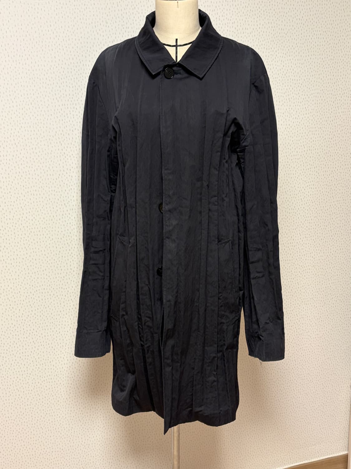 masion margiela pleated trench coat 상품이미지3