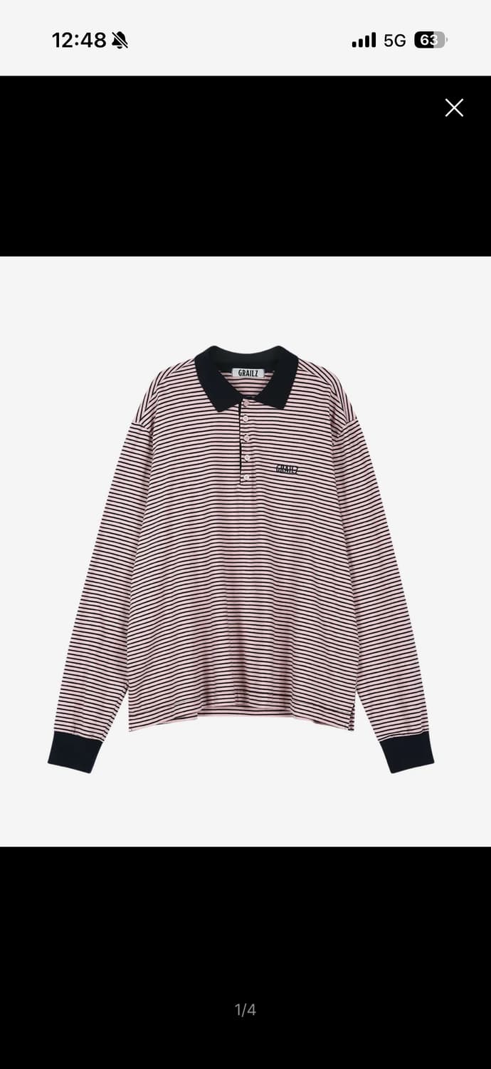 그레일즈 헤리티지 스트라이프 폴로 티셔츠 상품이미지1