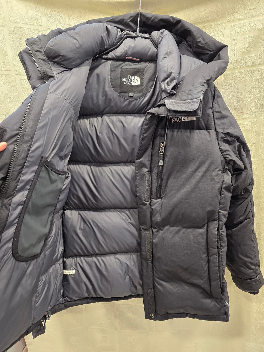 노스페이스 800 필파워 가벼운 구스다운 패딩 95 블랙 상품이미지7