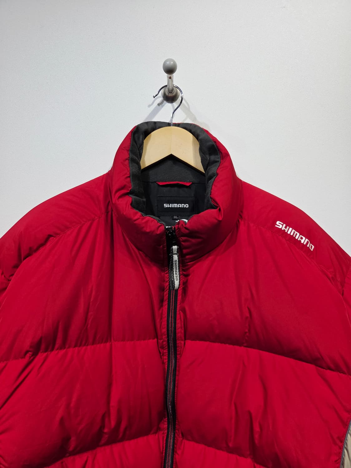 시마노(SHIMANO) STRV+6 그레이 구스다운 방한 패딩 자켓 상품이미지3