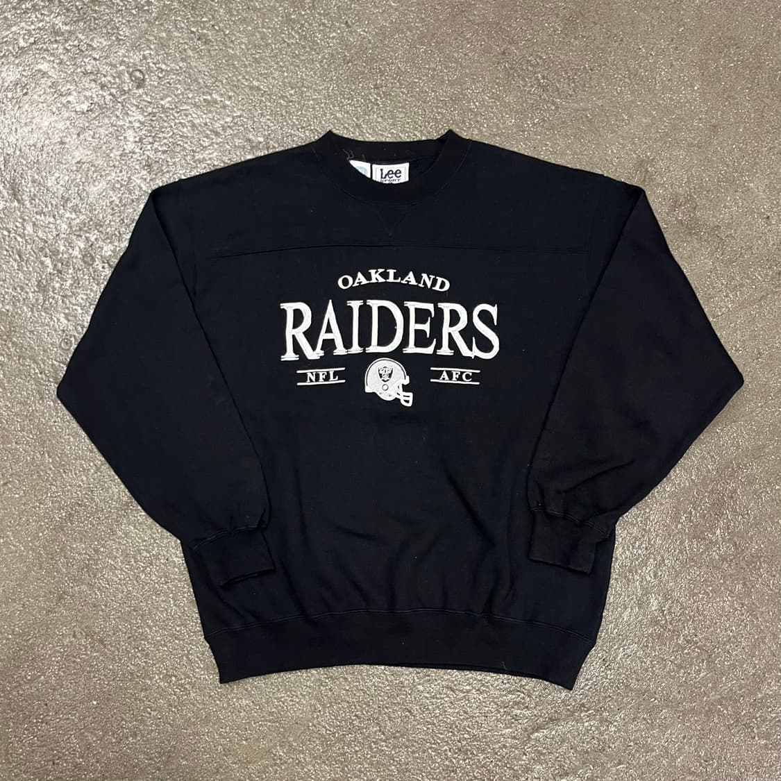 90s NFL 오클랜드 레이더스 스웻셔츠 (105-110) 상품이미지1