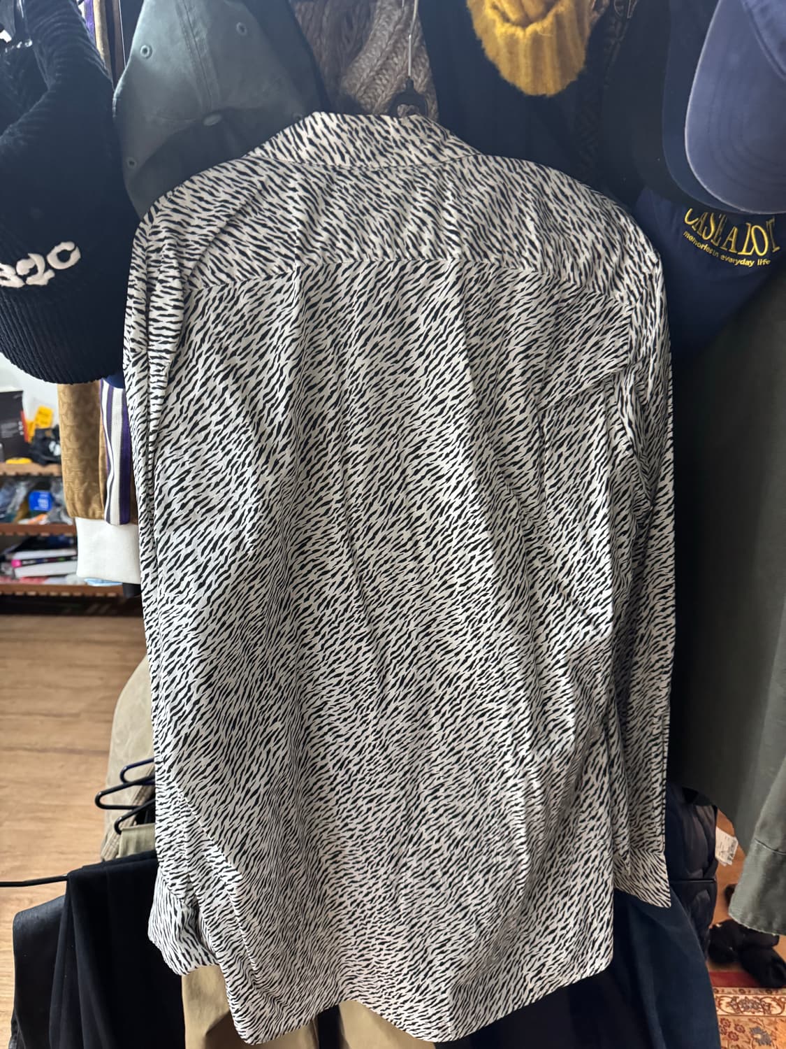 Saint Laurent 지브라 패턴 셔츠 상품이미지4