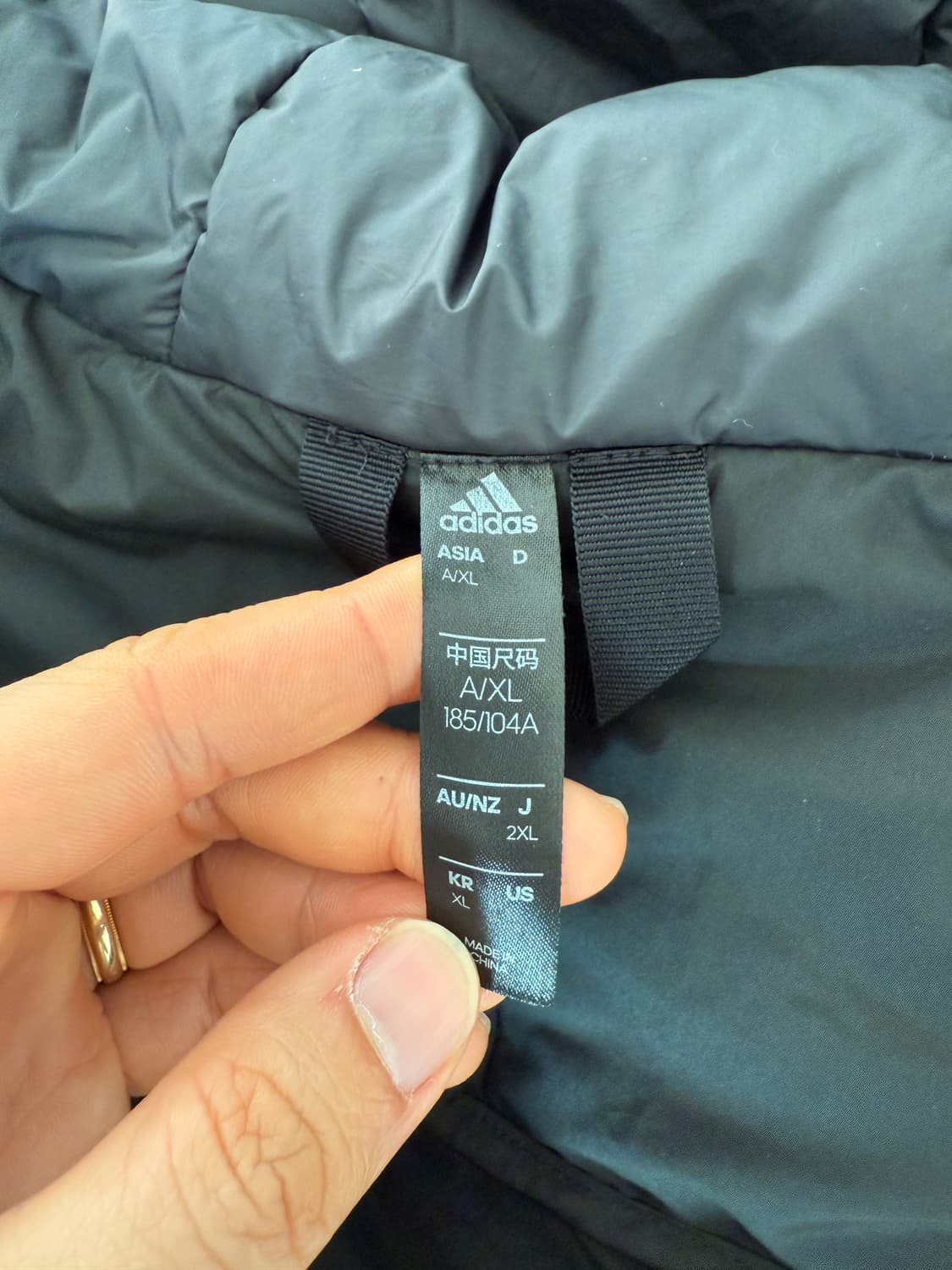 아디다스(adidas) 삼선 롱패딩 상품이미지8