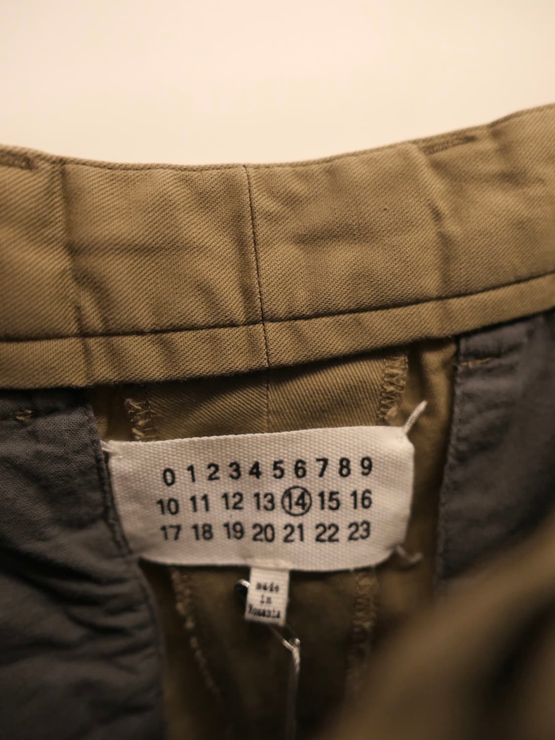 마르지엘라 백스티치 치노 팬츠 상품이미지7