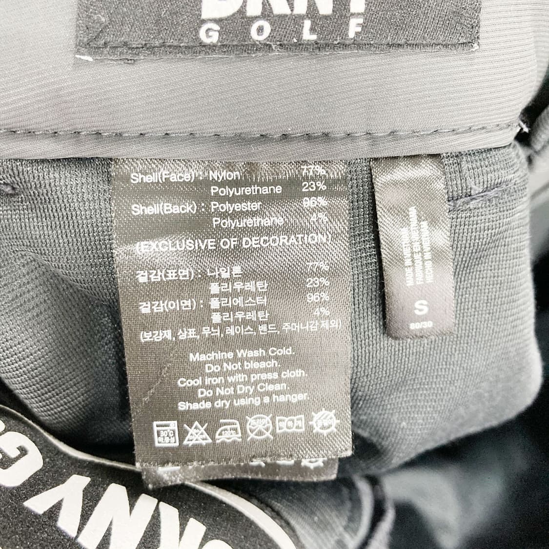 DKNY 2024 남성골프 기모바지 그레이S  상품이미지5