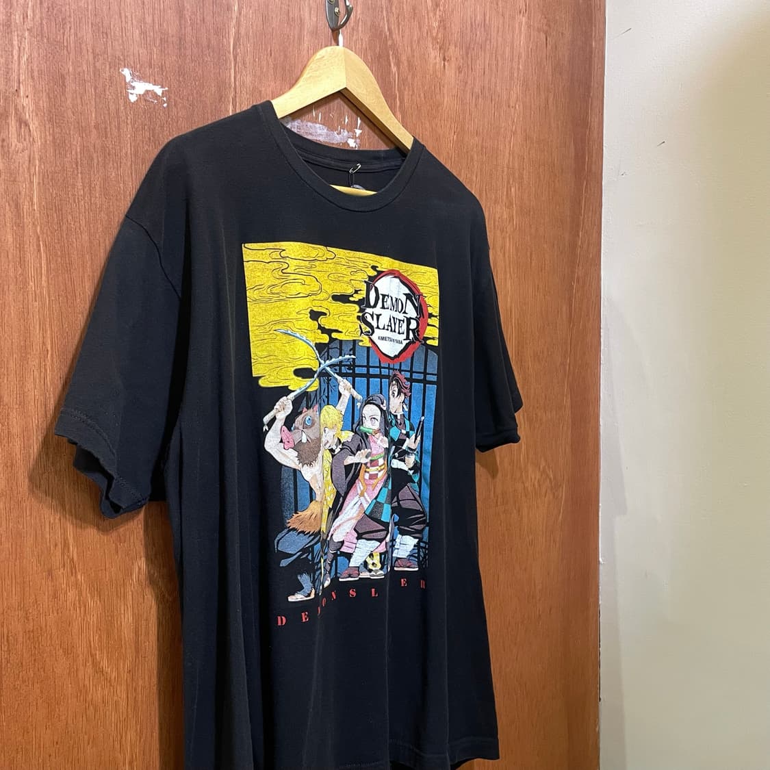 (XL) 귀멸의 칼날 프린팅 반팔티 상품이미지3