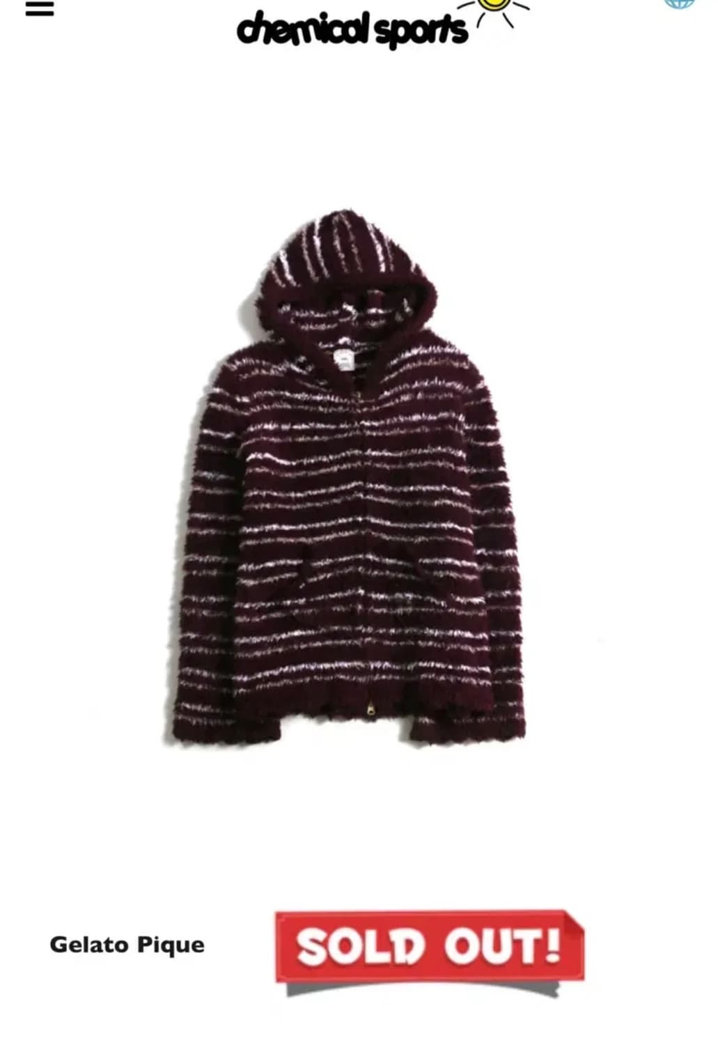 캐미컬스포츠 집업 상품이미지1