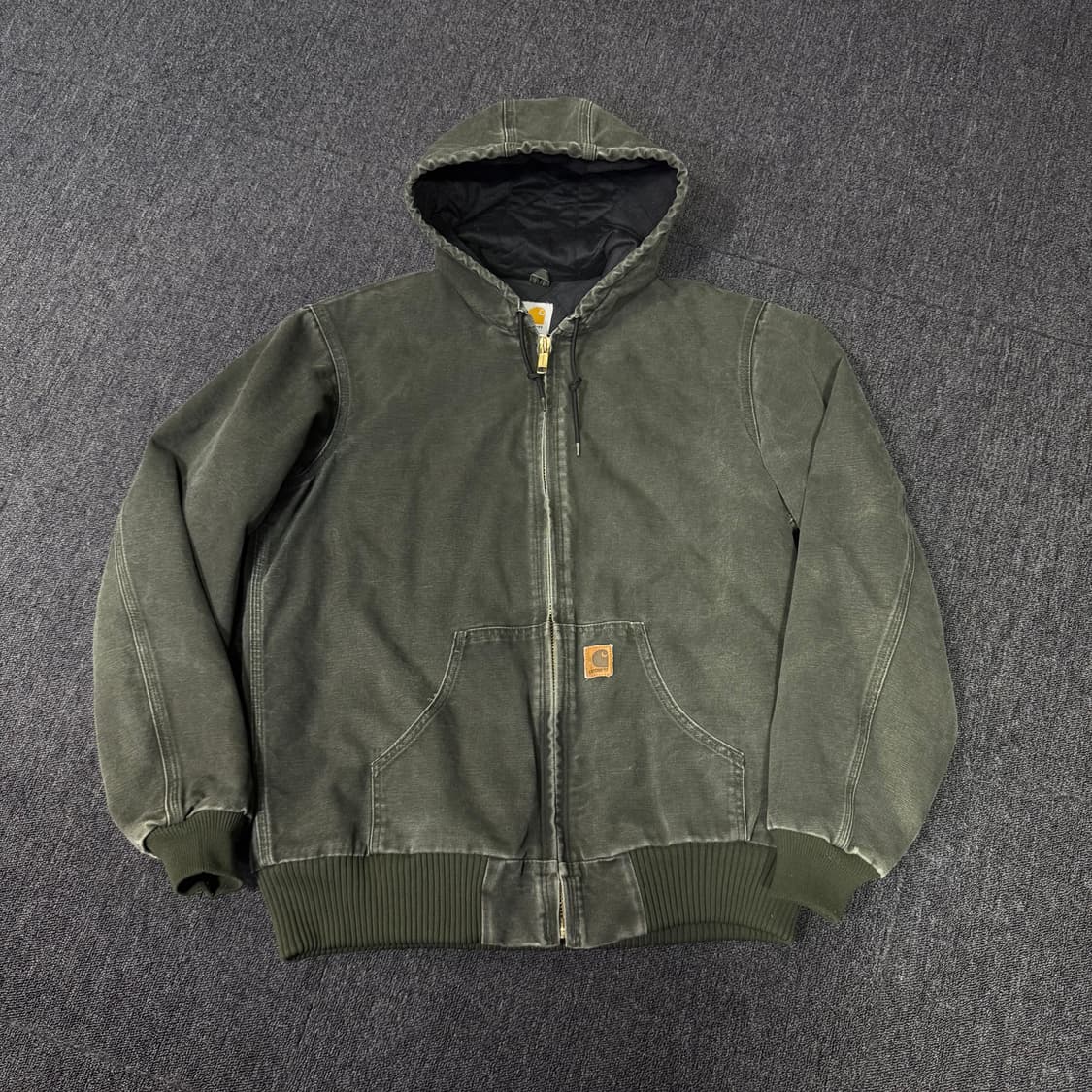 칼하트 J130 MOS 덕 액티브 후드집업 상품이미지2