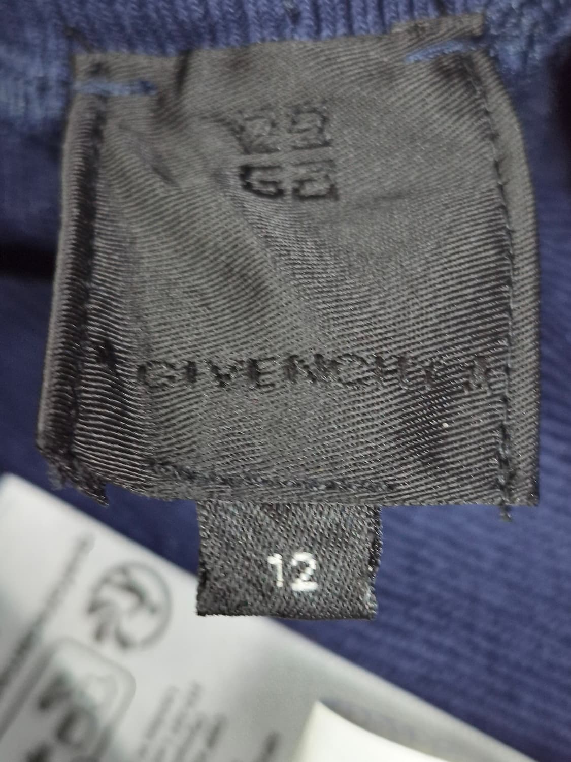 24년 지방시 네이비 로고 카고 조거팬츠 12y 25~26인치 상품이미지5