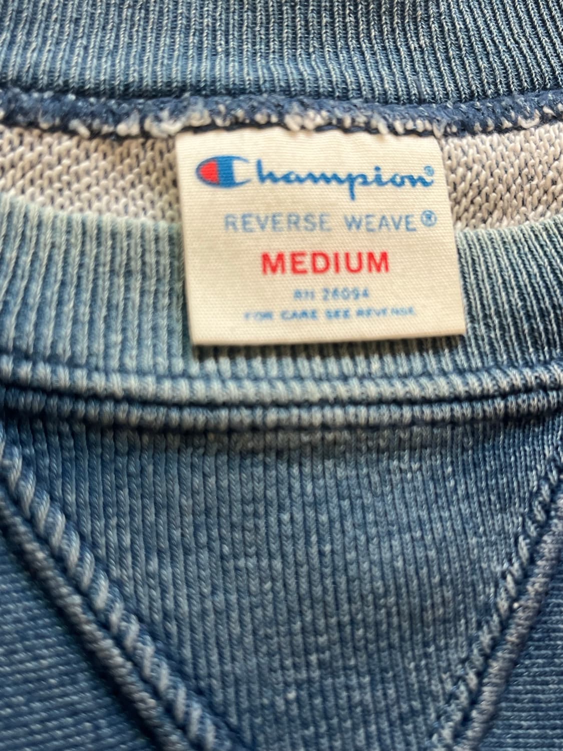 Champion REVERSE WEEVE INDOGO SWEATS 상품이미지3