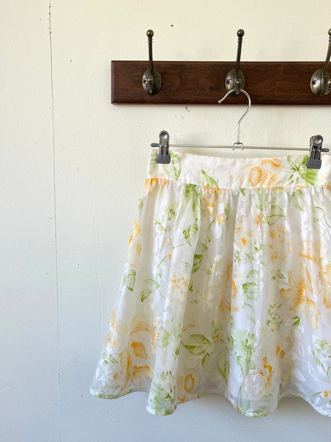 one way 플라워 미니스커트 상품이미지2