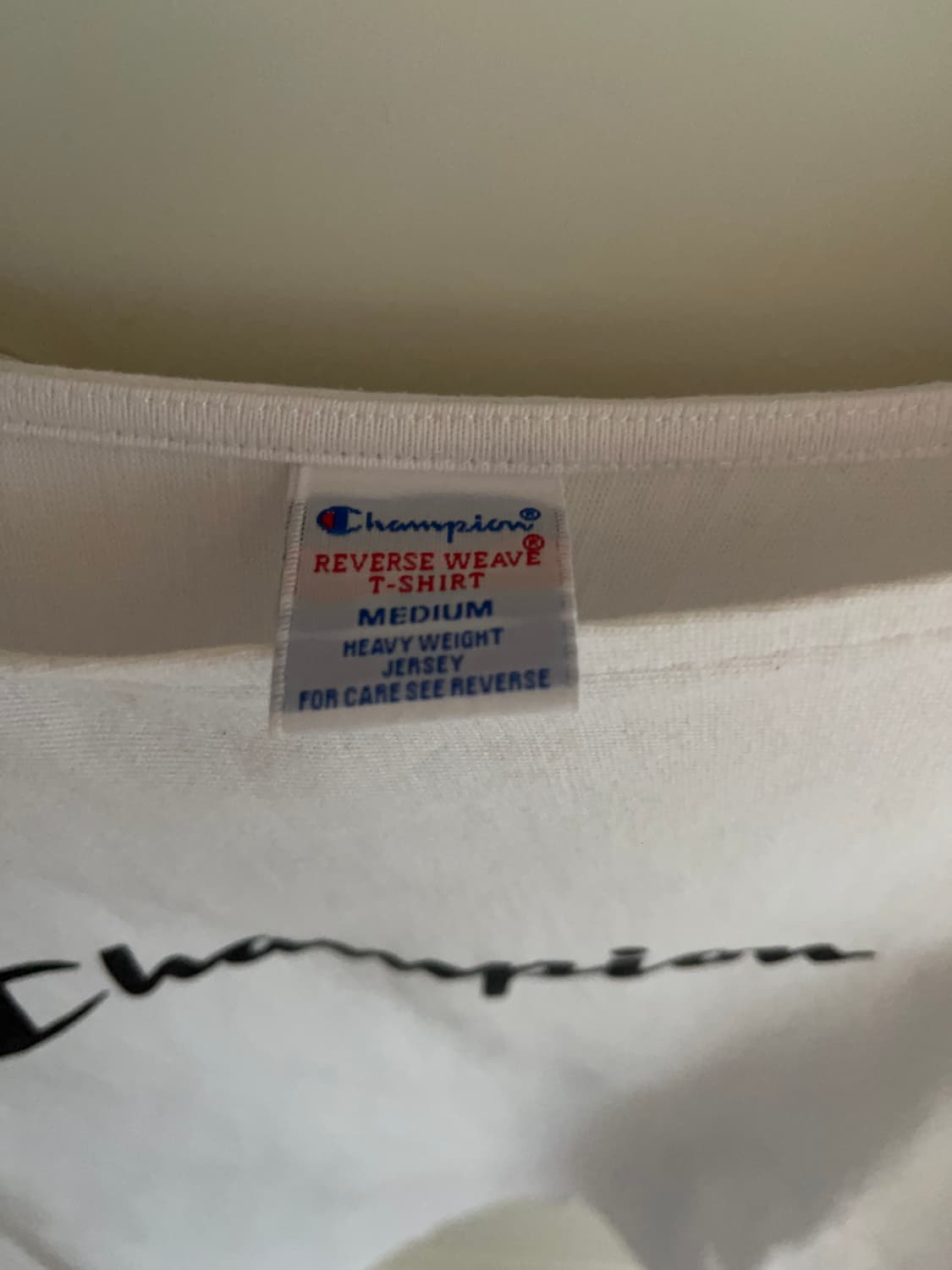 챔피온 티셔츠 m 상품이미지2