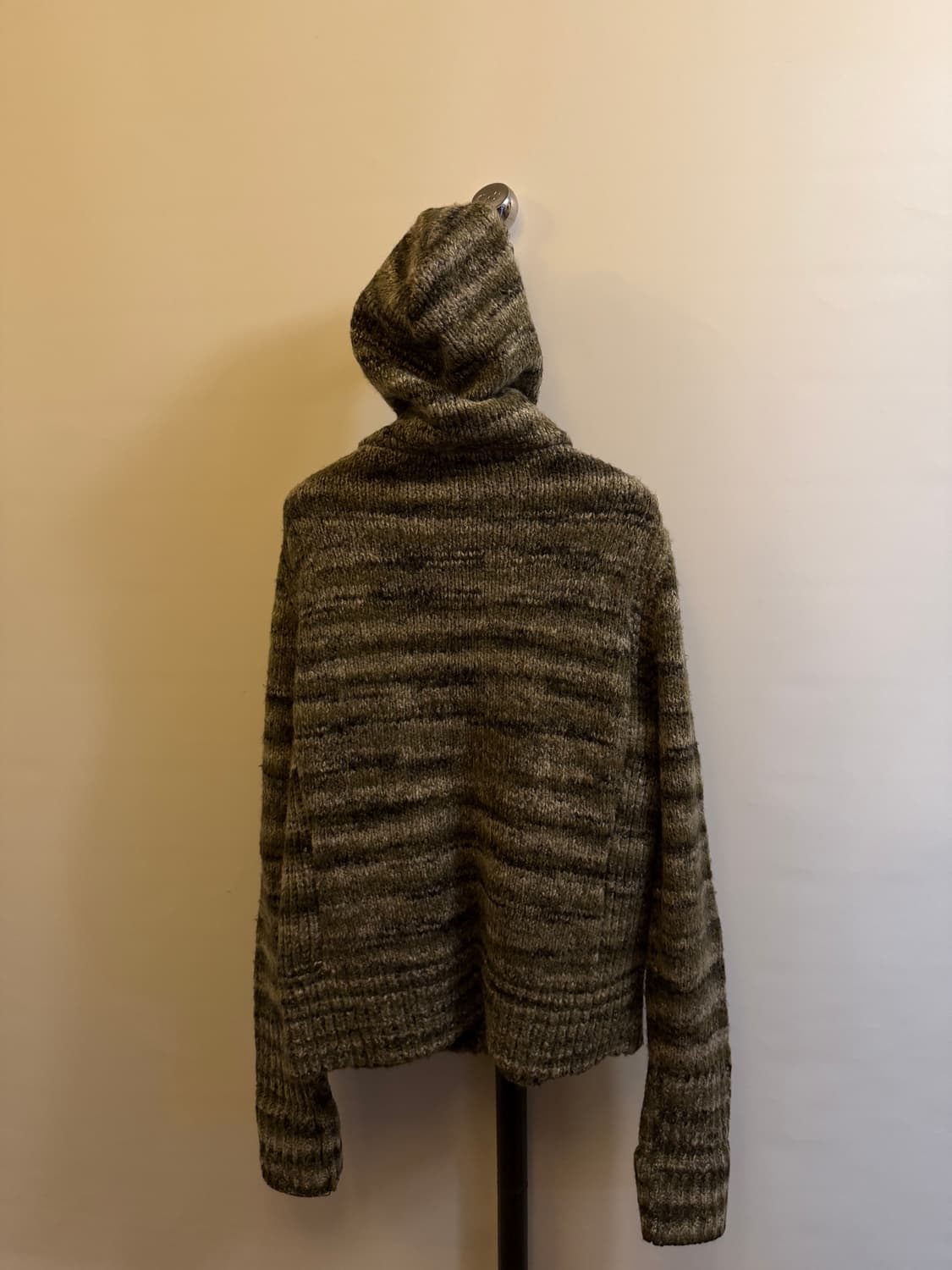 켈빈클라인 니트 버튼 후드 자켓 상품이미지5