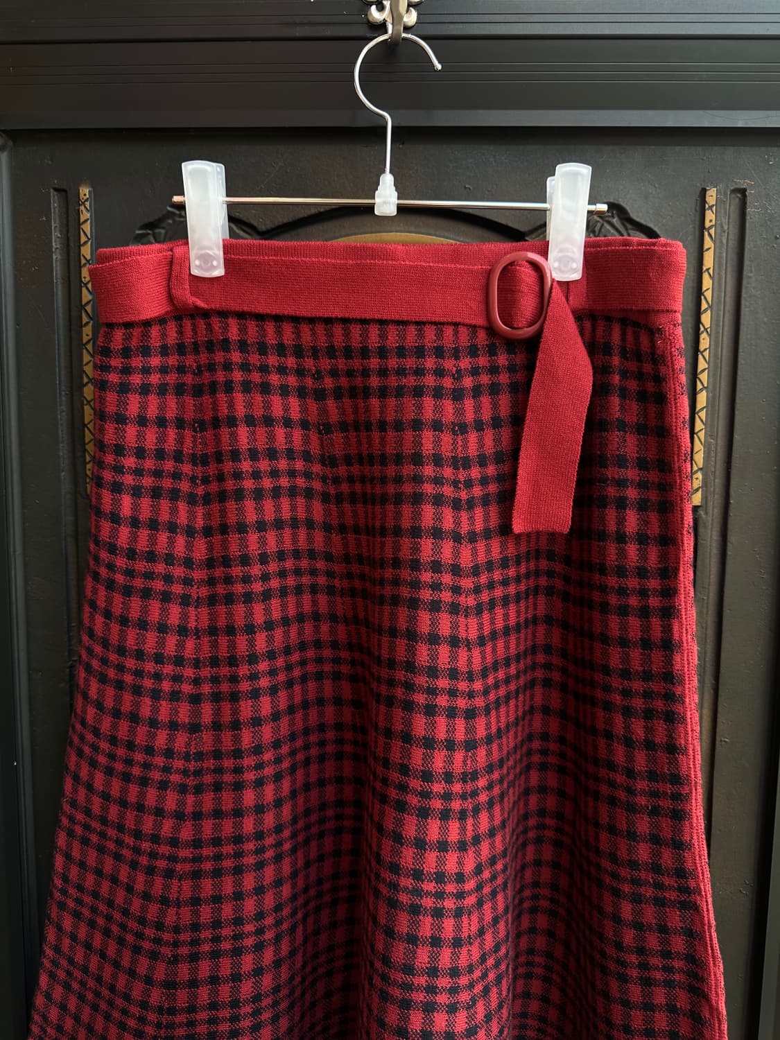 anyfam 체크니트스커트 상품이미지3