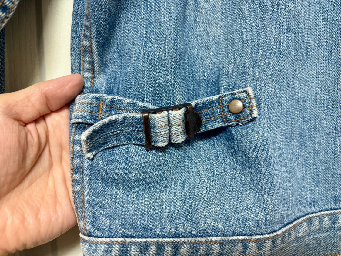 랭글러 mj11 wrangler 데님자켓 청자켓 존레논 일본산 상품이미지8