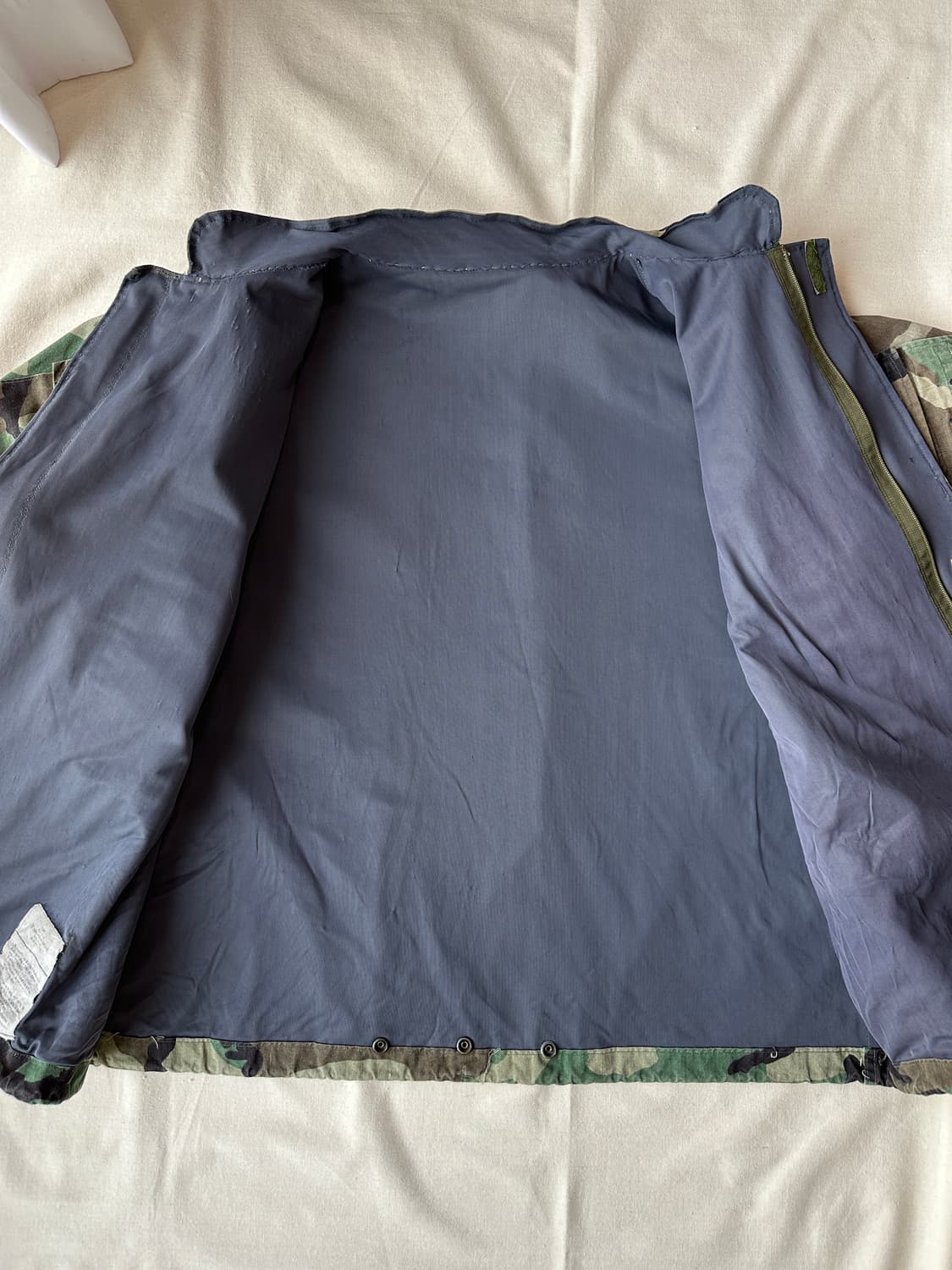 미군 케미컬 프로텍티브 우드랜드 카모 자켓 XL 상품이미지8