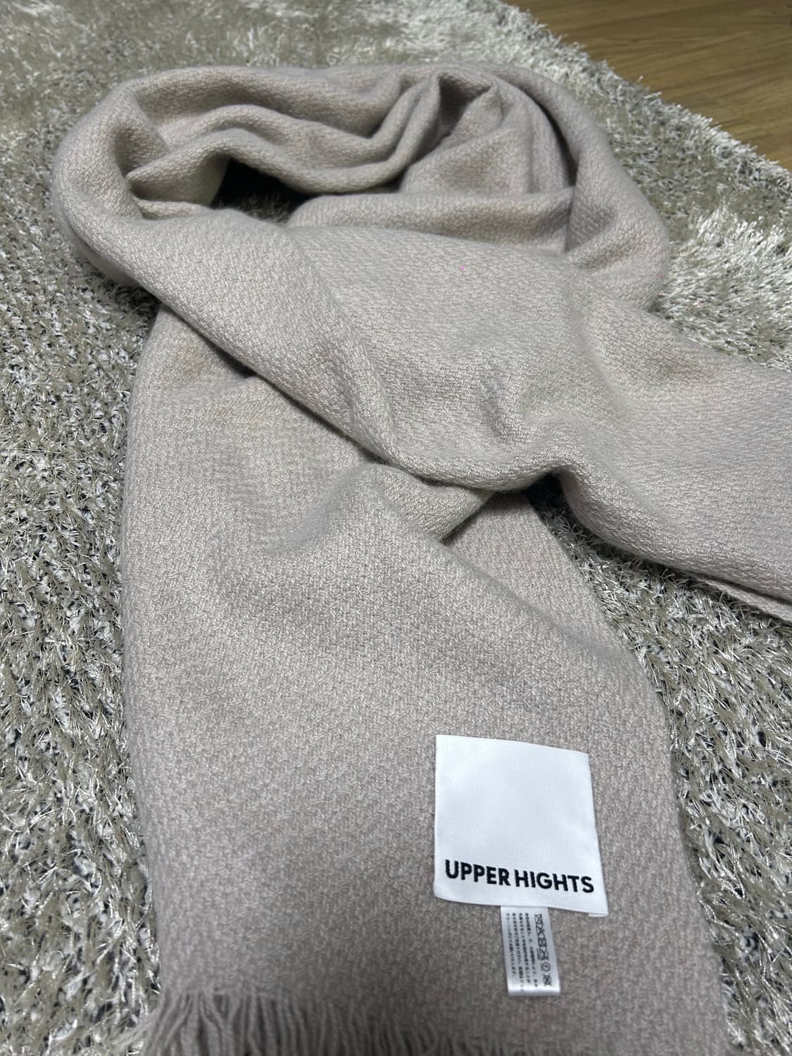 일본판 캐시미어100프로 UPPER HIGHTS 목도리 상품이미지4