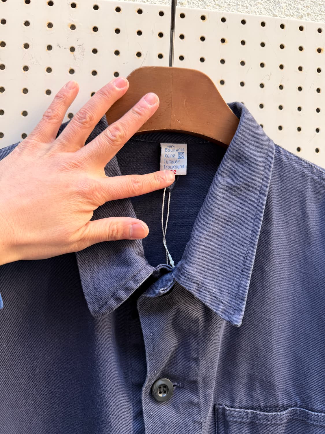 OLD VINTAGE FADED DARK NAVY 빈티지 프렌치워크자켓 상품이미지6