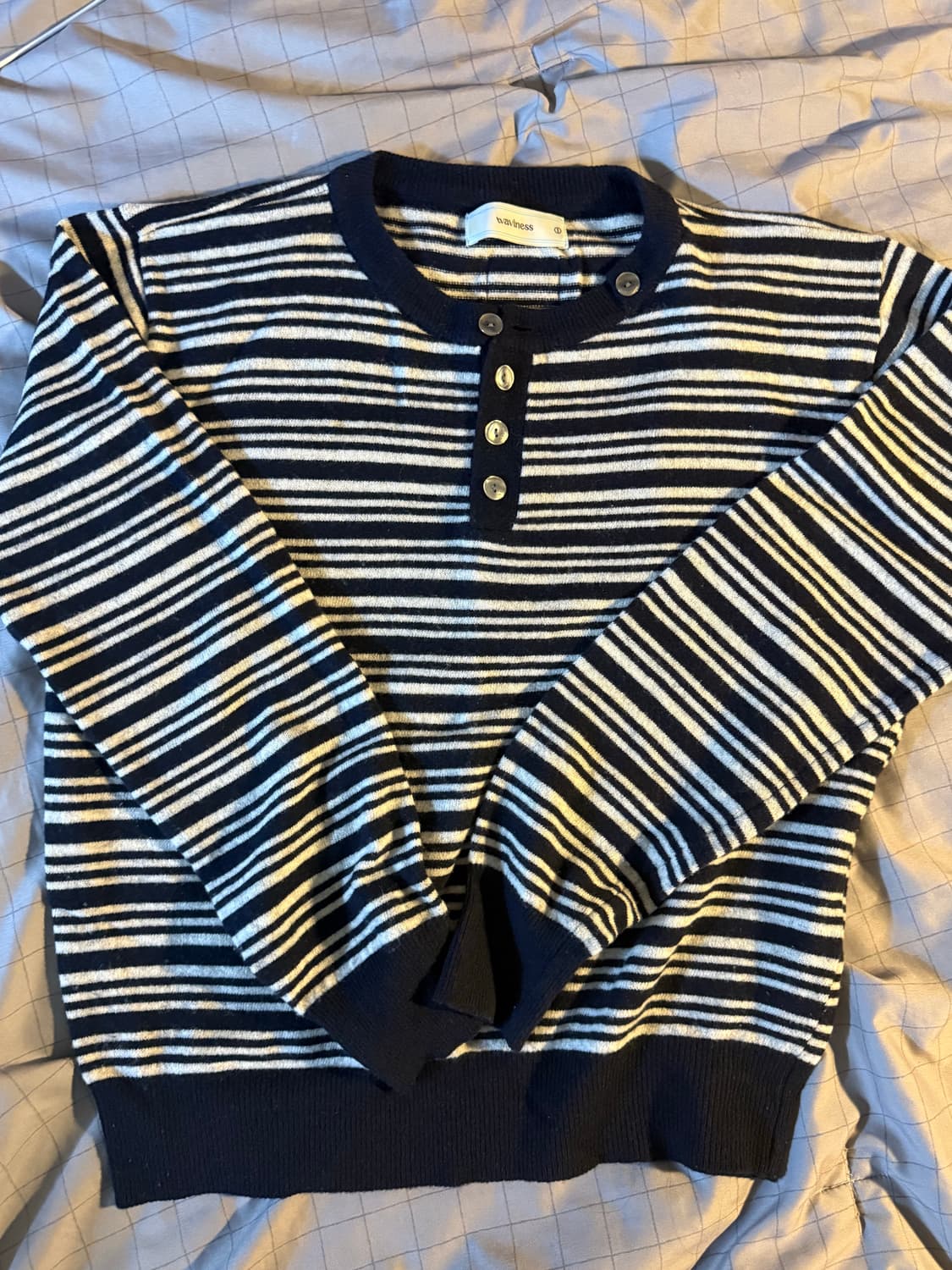 Waviness stripe knit(size1) 상품이미지2